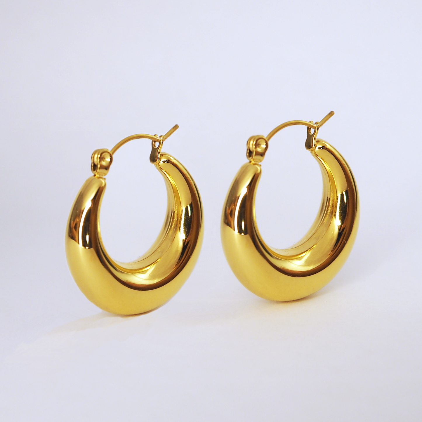 Classic Hollow Hoops